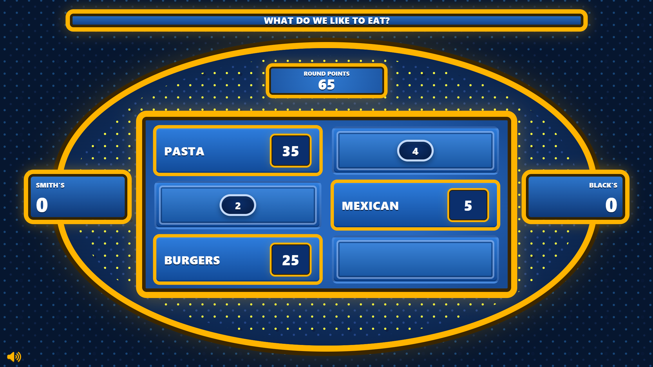 Family Feud-style game